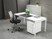 Bureautafel Q-bic White 160x80cm