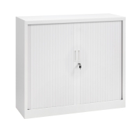 Roldeurkast 105x120x43cm + 2 legborden