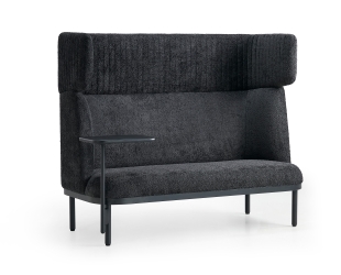 Akoestische loungebank 2-zits met tafeloptie