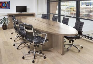 Manage-it ovale tafel 420x138cm 