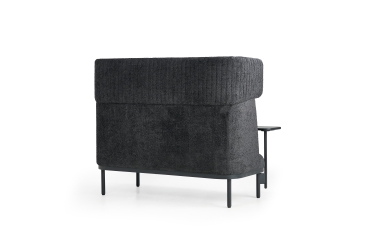 Akoestische loungebank 2-zits met tafeloptie