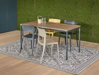 Kantoortafel 120x80cm  Multibase-S