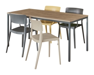 Kantoortafel 80x60cm  Multibase-S