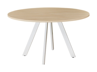 Ronde vergadertafel 120 cm Spin