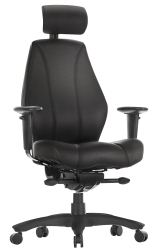 Raptor heavy duty 24uurs bureaustoel stof
