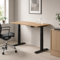Zit/sta elektrisch bureau 180x80cm XE3