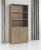 Half open houten kast Manage-it 200x90x42 31051