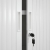 Roldeurkast 105x120x43cm + 2 legborden 72553