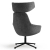 Fauteuil met hoofdsteun en armleuningen 75015